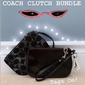 Coach Clutch Bundle